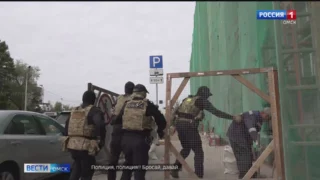 На крупных стройках Омска искали нелегальных мигрантов