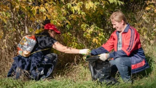 В Омске прошёл экологический субботник