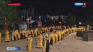 В Омск доставили мощи святителя Тихона