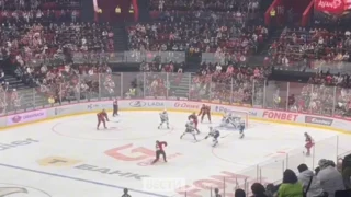 В Астане продолжается матч между «Барысом» и «Авангардом»