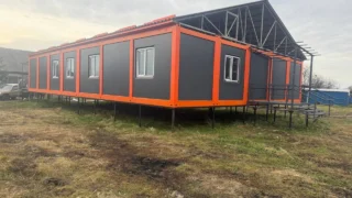 В Омской области строят модульные здания для культурно-досуговых учреждений