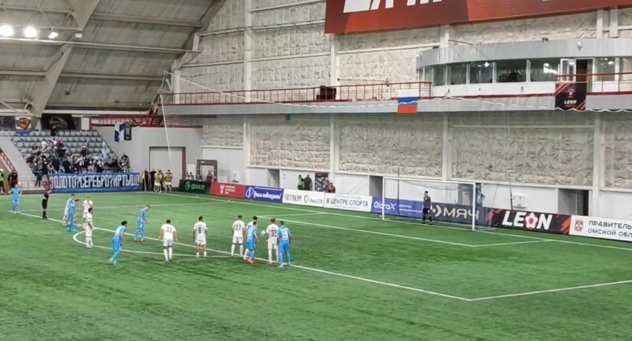 Омский футбольный клуб выходит в «Золото» второй лиги