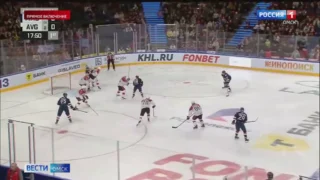 «Авангард» ведёт 4:2 после первого периода в Челябинске