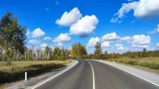 В Омской области обновлен участок трассы Называевск – Исилькуль