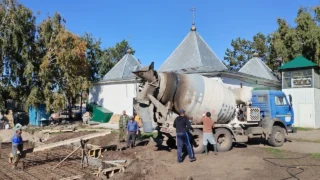 В Омской области продолжается строительство храма святителя Луки Крымского