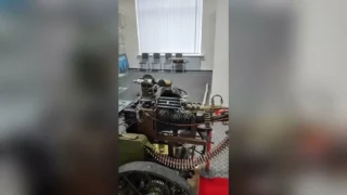 Необычный экспонат сегодня прибыл на выставку, приуроченную к 70-летию ГТРК «Иртыш»