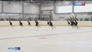 В Калачинске открыли современный физкультурно-оздоровительный комплекс с ледовой ареной