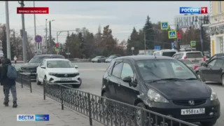 В центре Омска появился странный дорожный знак