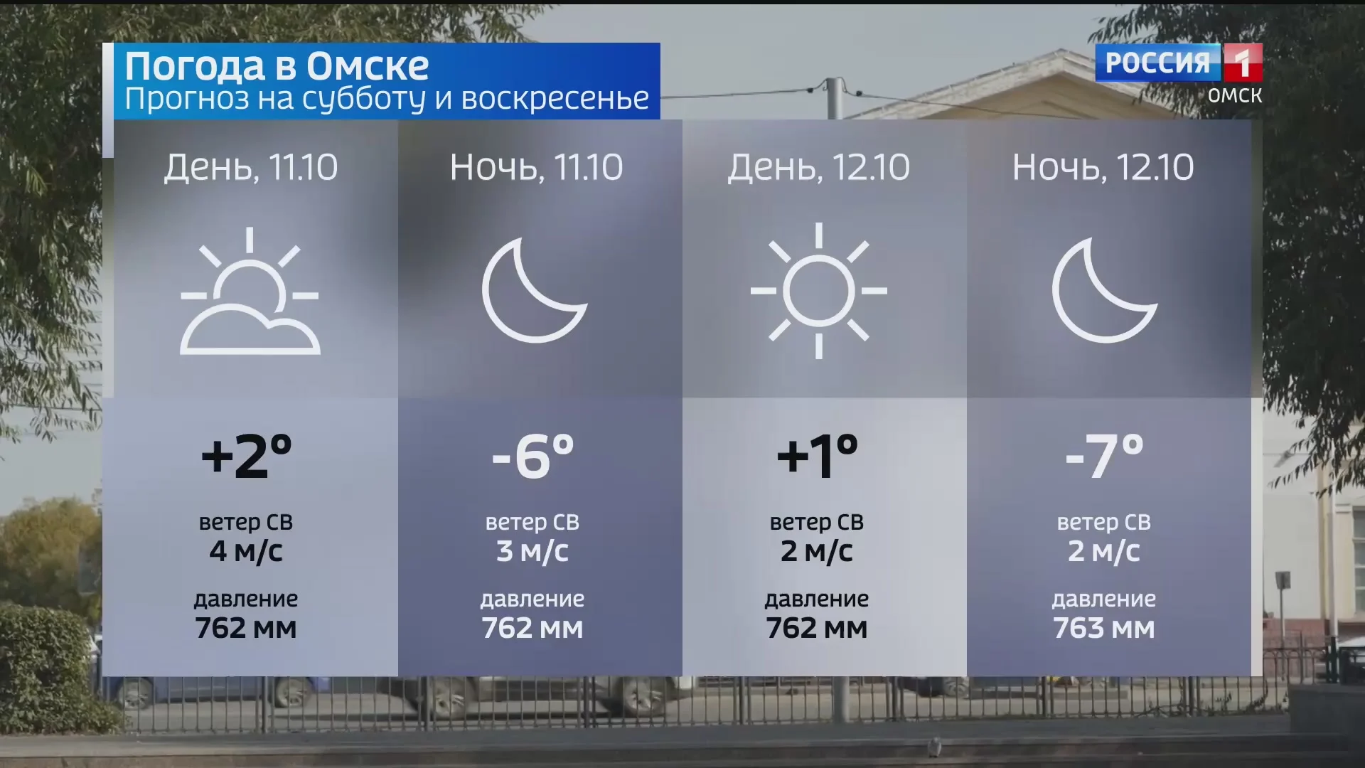 В Омске продолжает сохраняться холодная погода