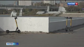 В Омске владельцев электросамокатов могут начать штрафовать за нарушения правил парковки