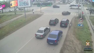 Омич нарушил ПДД пять раз за один день