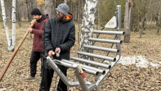 В Омске в Советском парке открылась новая музыкальная арт-зона