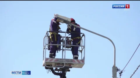 В Омске появятся новые линии освещения на улицах