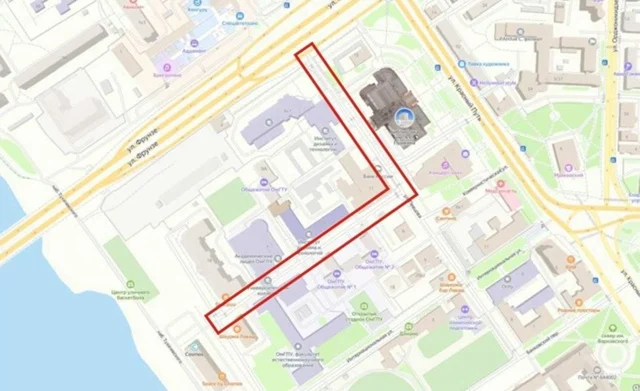 В Омске ограничат движение в центре города из-за соревнований по фигурному катанию