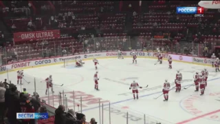 Омский «Авангард» встречает «СКА» на домашней арене