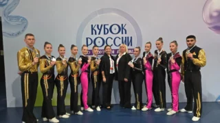 Омские аэробисты стали призёрами Кубка России