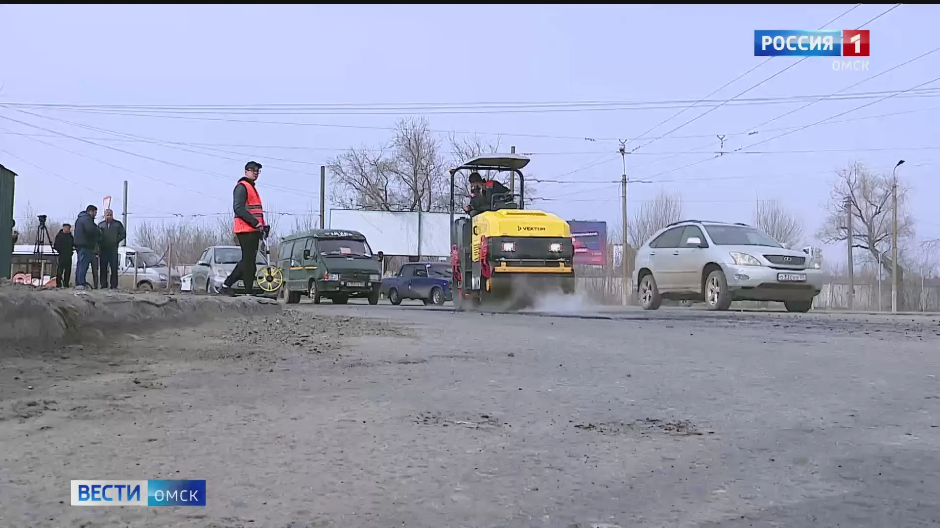 В Тюкалинском районе Омской области завершён ремонт участка дороги