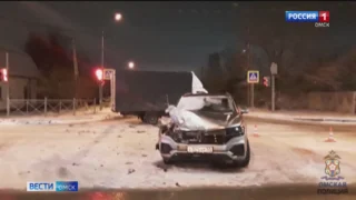 В Омске полиция разбирается в обстоятельствах ДТП с участием пьяного подростка в центре города