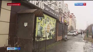 Торговые ларьки раздора появились в одном из омских дворов