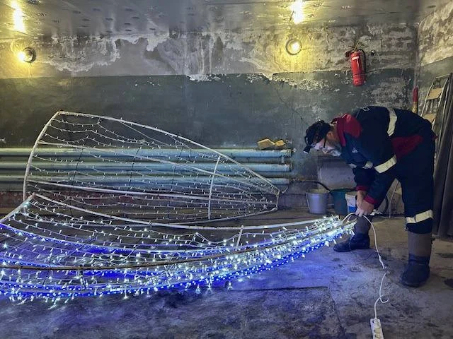 В Ленинском округе готовятся к Новому году