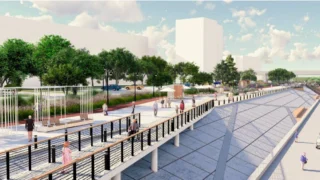 В Омске продолжится обновление набережной Тухачевского