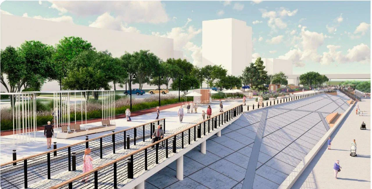 В Омске продолжится обновление набережной Тухачевского