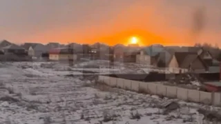 В Омской области произошло возгорание в поле