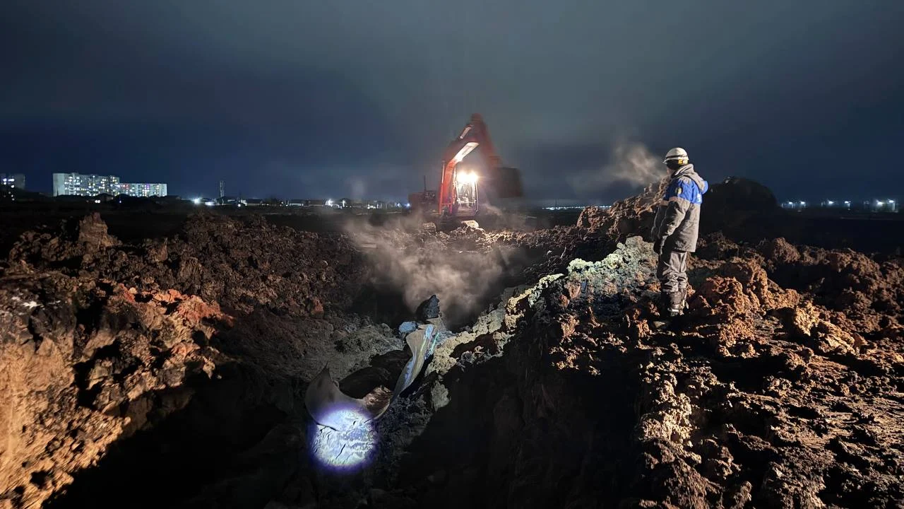 В Омском районе продолжается восстановление газопровода