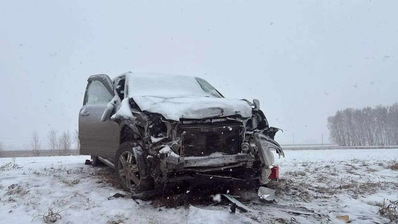 Смертельное ДТП произошло на трассе в Азовском районе Омской области