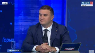 Омичка пожурила губернатора в прямом эфире «Хоценко о важном»