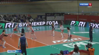 Волейбольный клуб «Омичка» проведет очередной матч в рамках Суперлиги