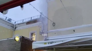 На Любинском проспекте произошло возгорание в здании