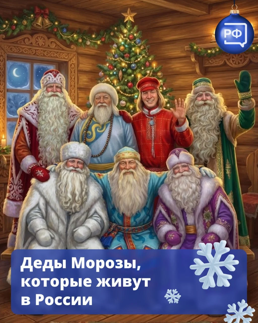 Знаете ли вы, как зовут российских зимних волшебников?