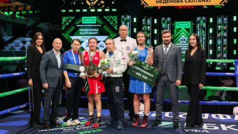 Омичка Салтанат Меденова в четвёртый раз стала чемпионкой России по боксу
