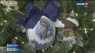 В преддверии Нового года жители Сибири начали пополнять запасы эксклюзивными ёлочными игрушками
