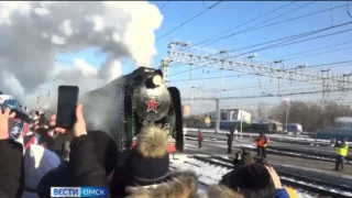 В Омск прибывает Поезд Деда Мороза
