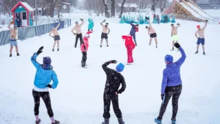 Омск присоединился к всероссийской акции «Закаленная Россия — сильная страна»