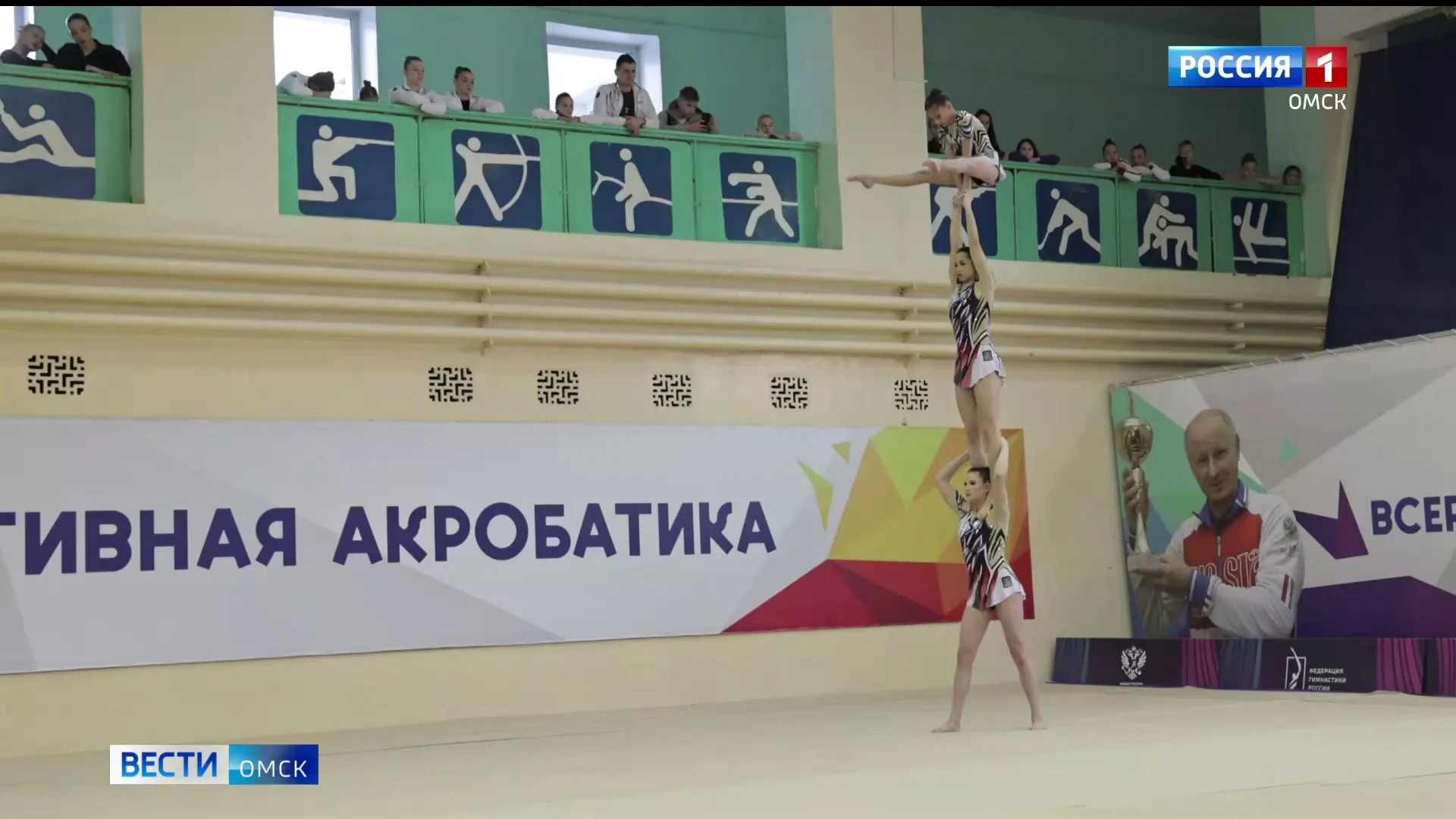 В Омске подведут итоги всероссийских соревнований по акробатике