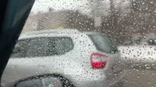 В Омске начался дождь