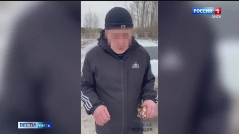 В Омске сотрудники наркоконтроля задержали наркокурьера прямо на выходе из леса