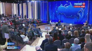 Буквально несколько часов назад завершилась прямая линия с президентом Владимиром Путиным