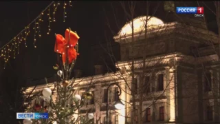 В Омске уже новогоднее настроение