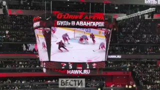 В Омске «Авангард» обыгрывает «Спартак»