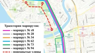 В Омске общественный транспорт изменит маршруты на Рождественский полумарафон