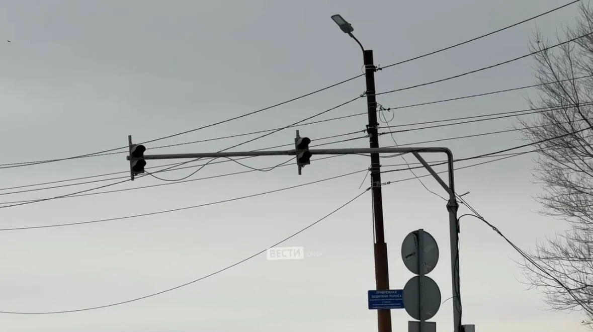 На мосту у Телецентра не работают светофоры