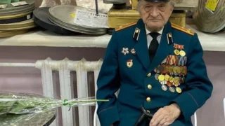 Участник Великой Отечественной войны Николай Николаевич Казикин отметил 100-летний юбилей