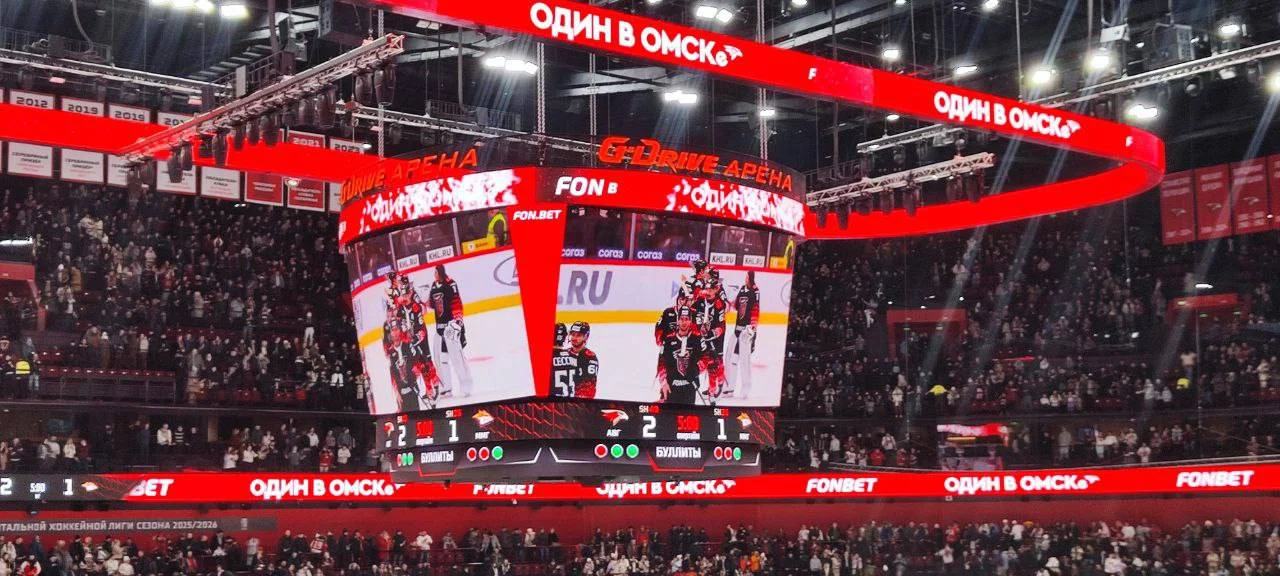 В Омске «Авангард» одержал победу в матче против «Металлурга»