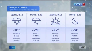 В Омскую область пришли первые сибирские морозы