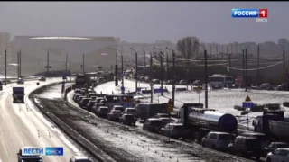 В Омске во время ремонта второй половины моста у Телецентра запустят реверсное движение по 3 полосам