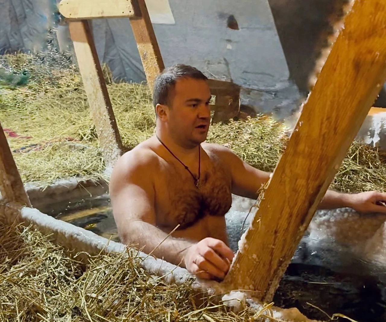 Губернатор Виталий Хоценко поздравил верующих с Крещением Господним